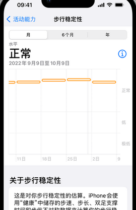 鸡泽iPhone手机维修如何在iPhone开启'步行稳定性通知'