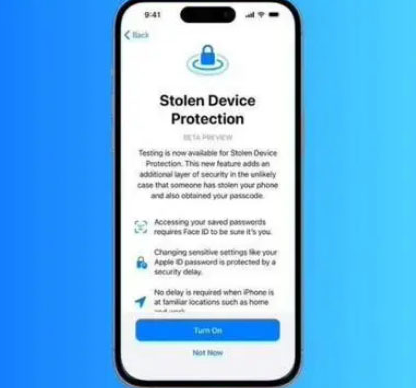 鸡泽苹果授权维修店分享被盗设备保护功能开启方法 
