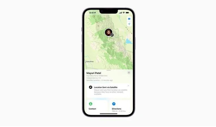 鸡泽苹果14维修分享iPhone14系列中 FindMy功能通过卫星分享位置方法教程 
