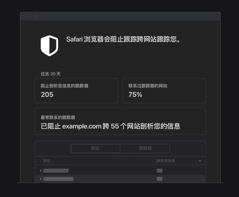 鸡泽苹果手机维修分享如何在 Safari 浏览器中查看和打开隐私报告 